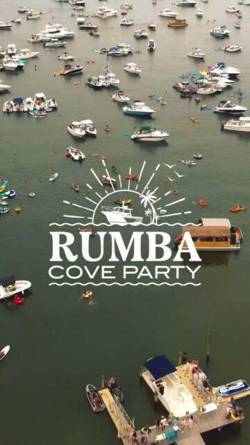 This is what Cove Party looks like: live music across the water, cocktails in hand, floats gathered together, and summer energy filling every corner of the cove.🌊
On August 15, it all happens again. Arrive by boat, paddleboard, Jet Ski, float, or simply join us from the Dock or Beach. A boat is completely optional.
However you get here, make sure you’re part of the day everyone will be talking about.

#RUMBACoveParty #RUMBAHamptonBays #HamptonBays #HamptonsEvents #LongIslandSummer