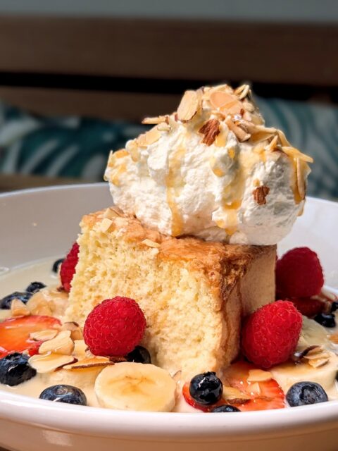 Every RUMBA meal deserves a sweet ending. 🍰
Our Tres Leches starts with milk-soaked vanilla sponge cake, then layers on fresh berries, banana, whipped cream, caramel, and toasted almonds for the kind of dessert worth saving room for.
Available at RUMBA Hampton Bays and RUMBA Patchogue.
#TasteRUMBA #TresLeches #RUMBAHamptonBays #RUMBAPatchogue #LongIslandDesserts