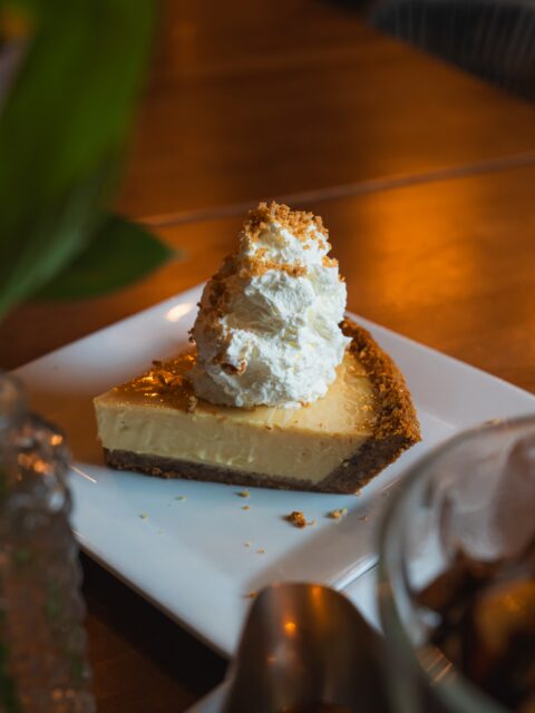 Did you know RUMBA has an award-winning dessert? 👀🥧
Meet our Award-Winning Key Lime Pie. Bright, creamy, and sitting on a graham cracker pecan crust with whipped cream on top.
If you haven’t tried it yet, consider this your official reminder to make room in the calendar... and definitely save room for dessert. 🌴
Award-winning for a reason. Come find out why.
#TasteRUMBA #KeyLimePie #DessertTime #RUMBAEats #SaveRoomForDessert